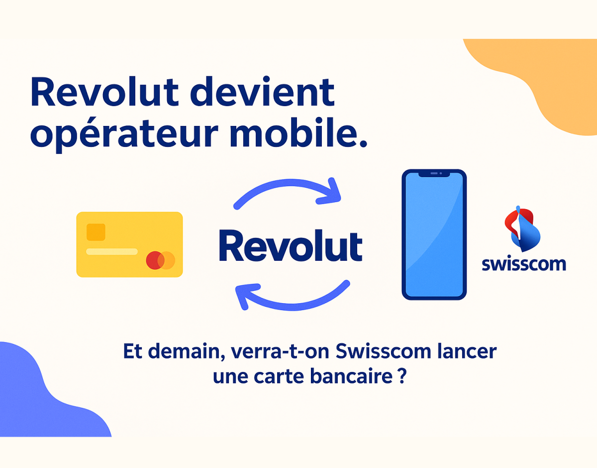 Revolut devient opérateur mobile.